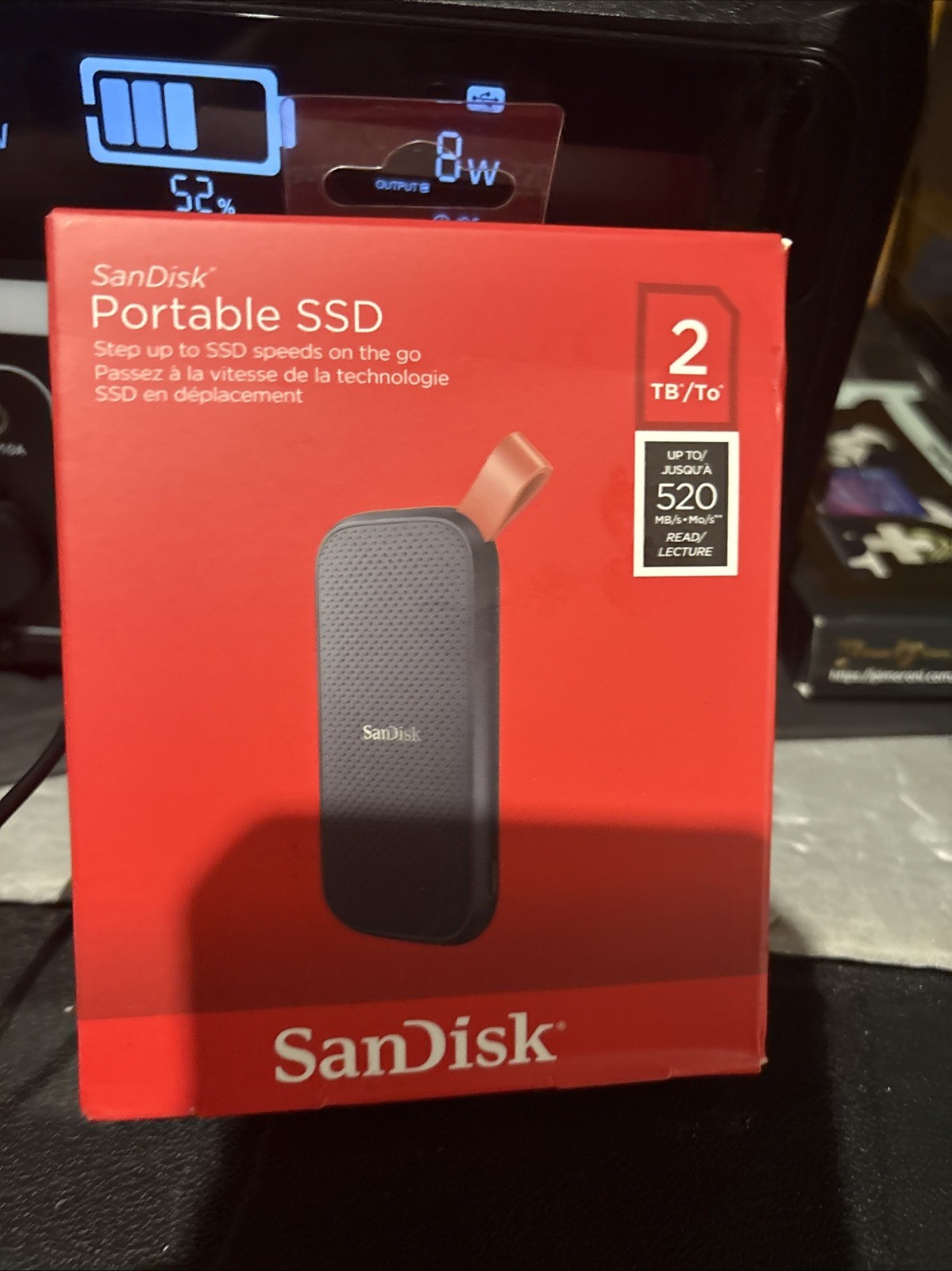 SanDisk Portable SSD 2TB External SSD USB 3.1 High Speed Unopened