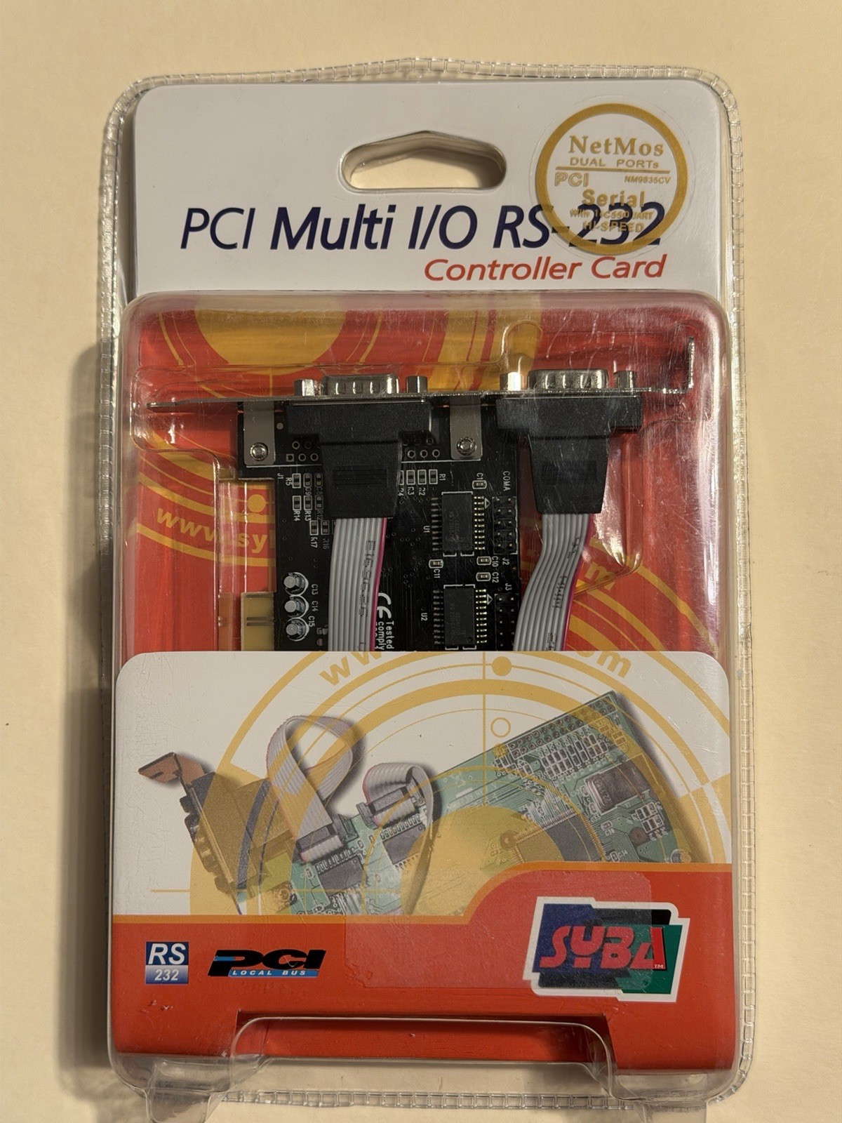 PCI Multi I/O RS-232 Dual Ports Controller Card (SEE PICS)