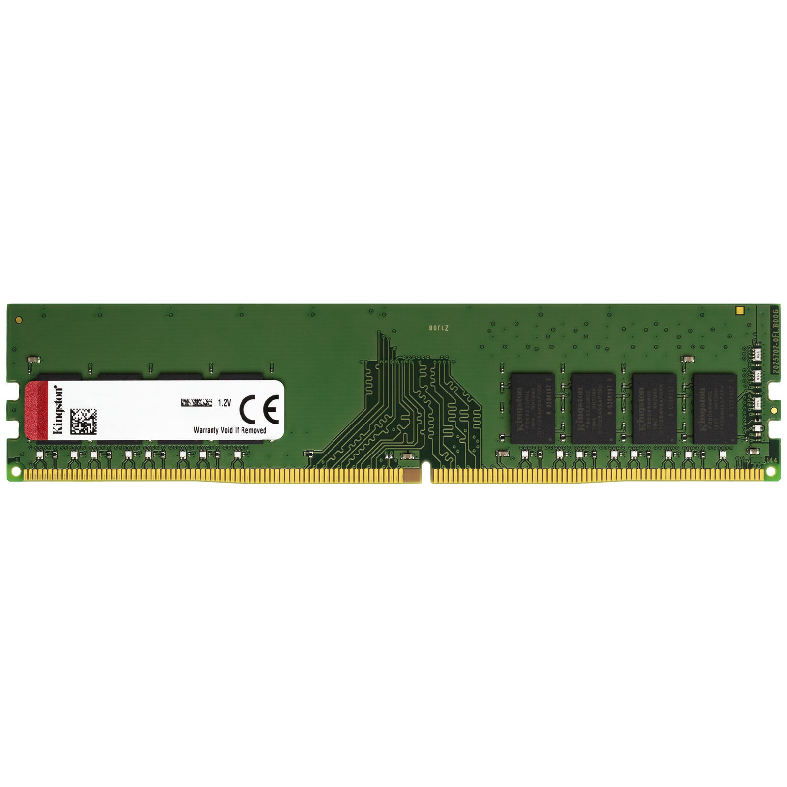 Kingston 8GB DDR4 3200 MHz PC4-25600 DIMM 288-Pin 1Rx8 Desktop Memory RAM 1x 8G
