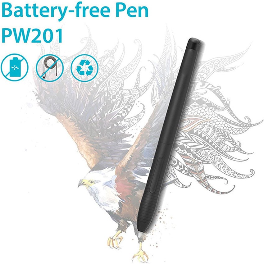 Graphics Tablet Passive Pen PW201 Parts for Huion H430P