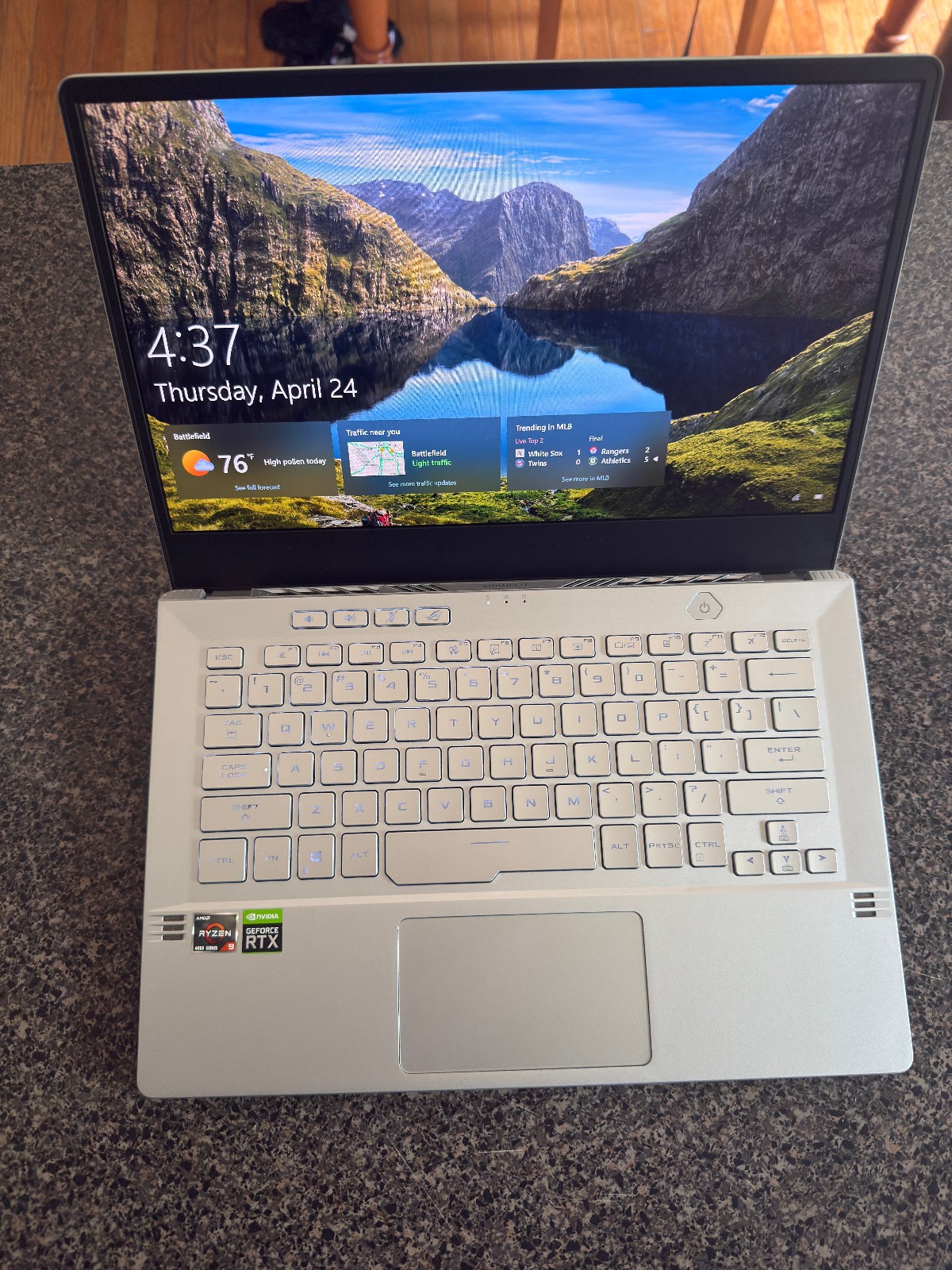 ASUS ROG Zephyrus G14 Used As-is Fully Functional 24 GB Ram Ryzen 9 4900HS