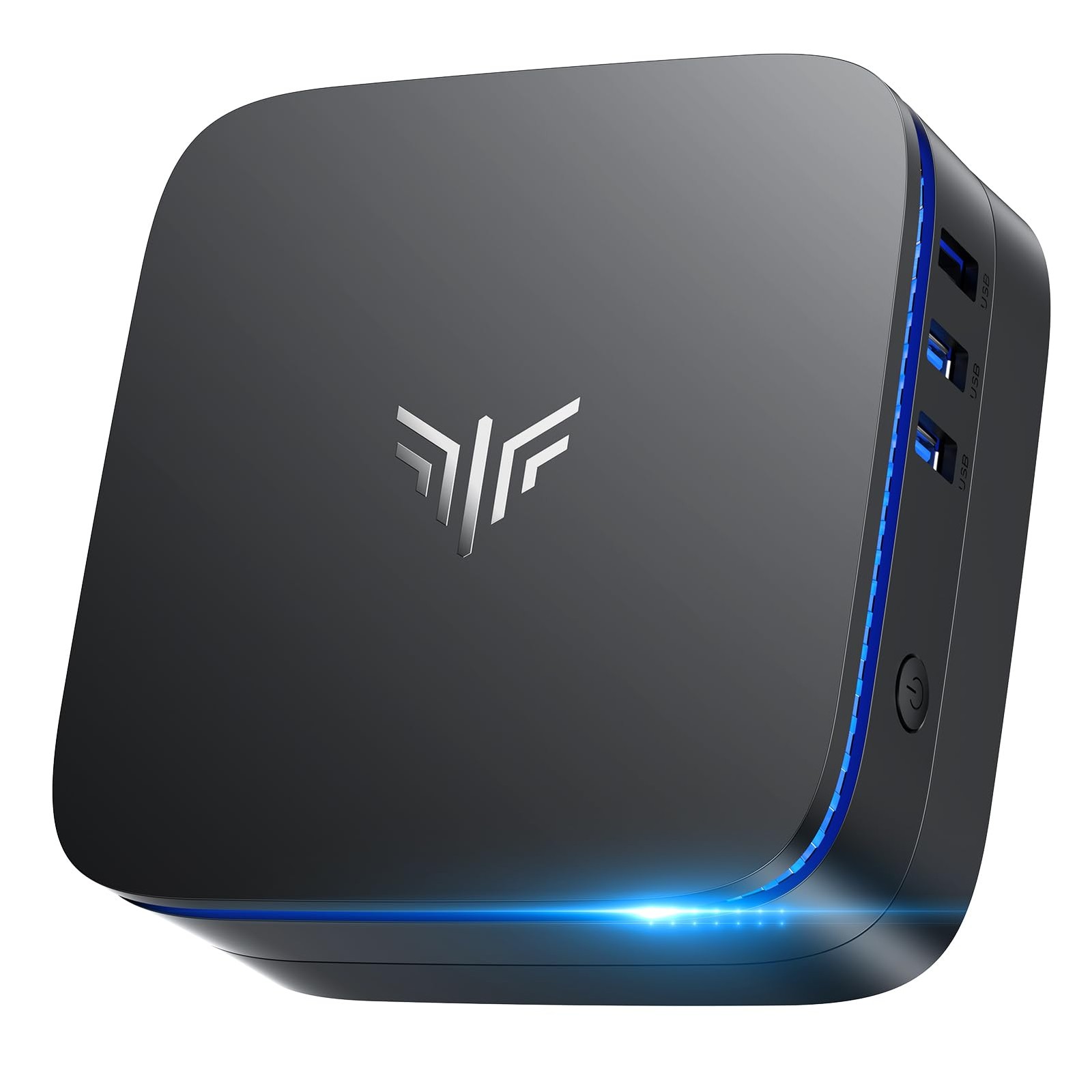 KAMRUI AK1PLUS Mini PC Computer, Intel N5030 (Up to 3.1GHz), 12GB RAM 256GB SSD