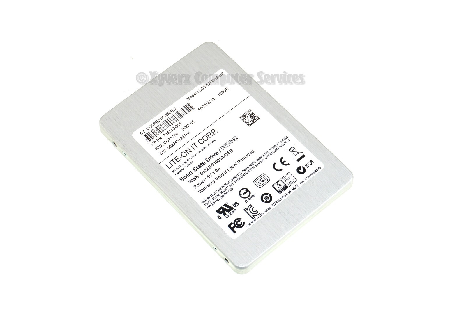 735313-001 LCS-128M6S-HP OEM LITE-ON SOLID STATE DRIVE 128GB SATA (A)(CA214)
