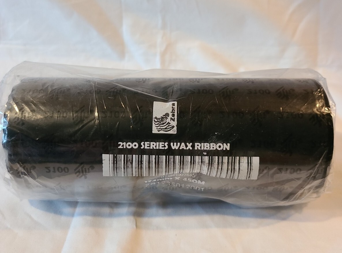 Zebra 2100 Series Wax Ribbon (DD)