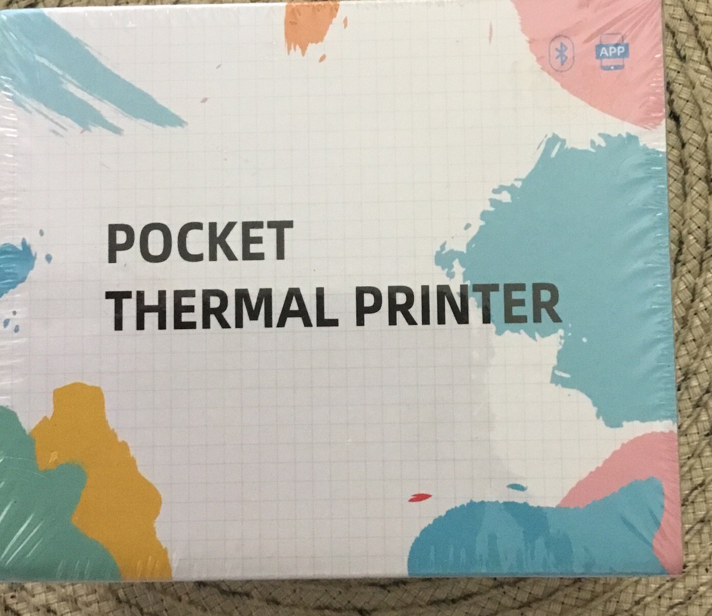 Vretti Mini Portable Pocket Bluetooth Thermal Printer/TP6/ Android & IOS Compat.