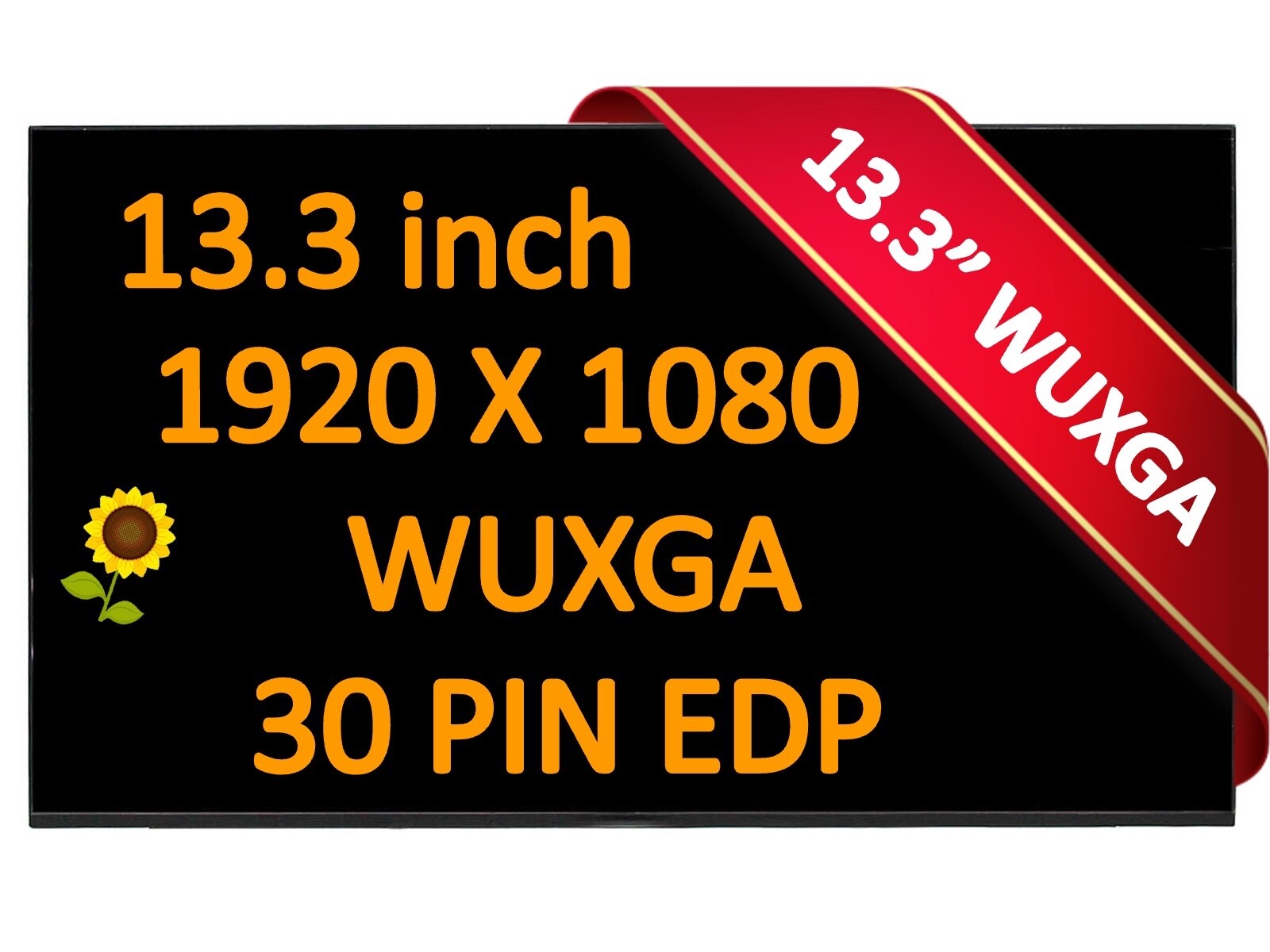 B133HAN06.8 Non-Touch Led Lcd Screen 13.3" FHD 1920x1080 30 Pin
