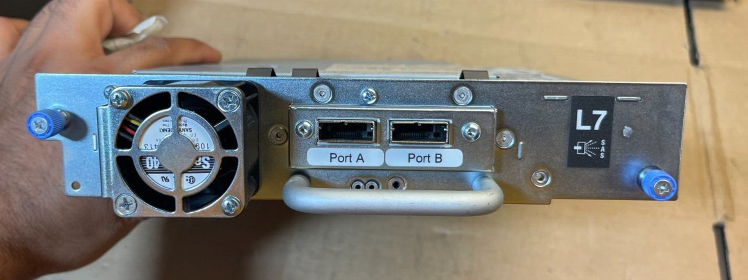 Parts: LTO-7-H Ultrium 3580 2 port SAS Channel Tape Drive 38L7509 38L7456