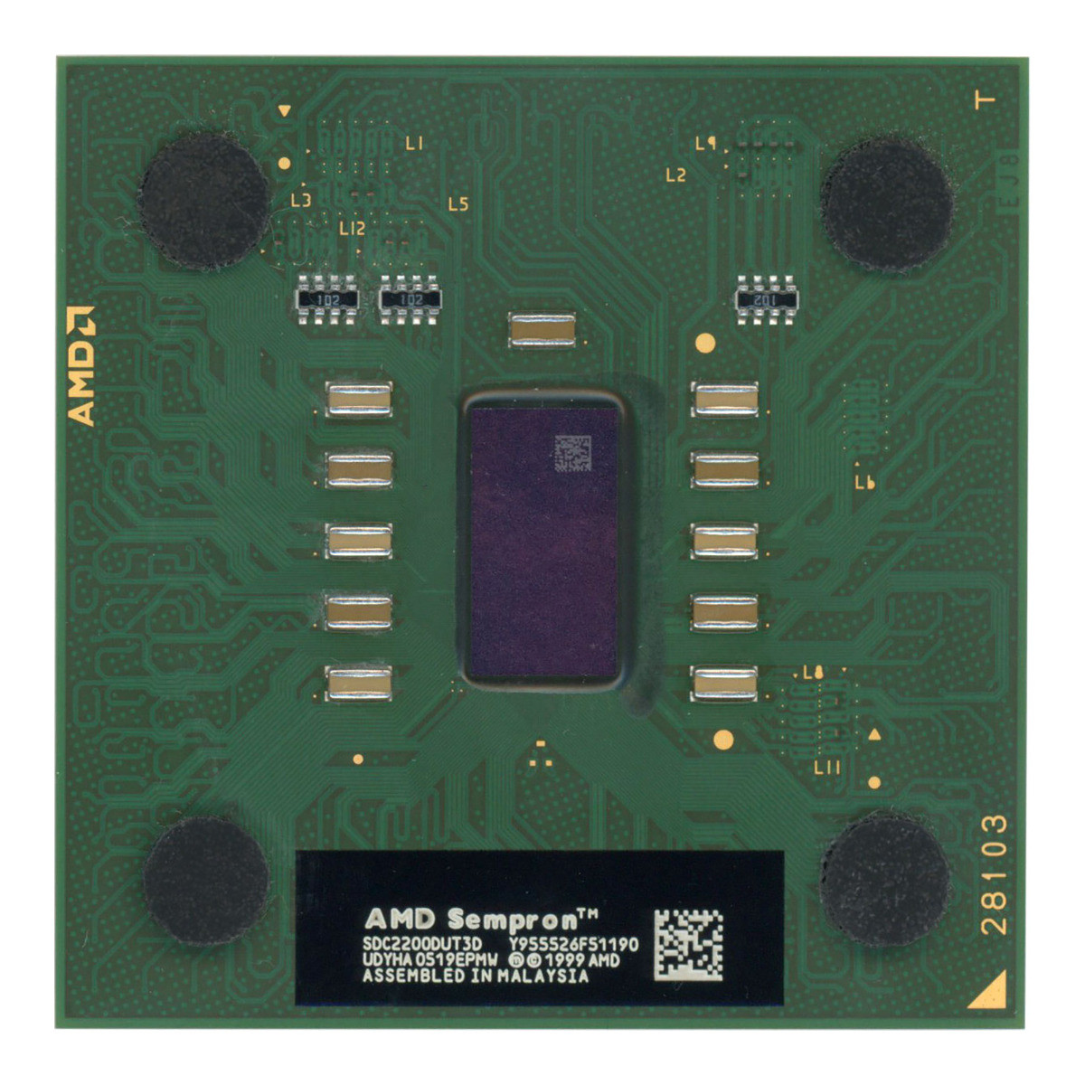 Processor CPU AMD SEMPRON 2200+ 1.5GHz SDC2200DUT3D SOCKET 462 (A)