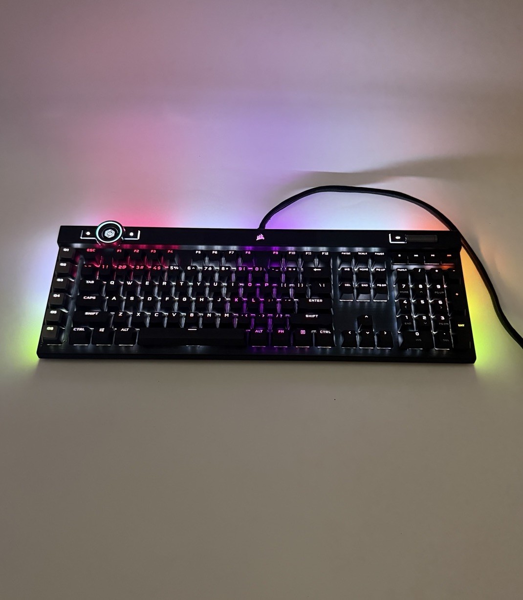 Corsair K100 RGB Optical-Mechanical Gaming Keyboard OPX Switches iCUE Tested