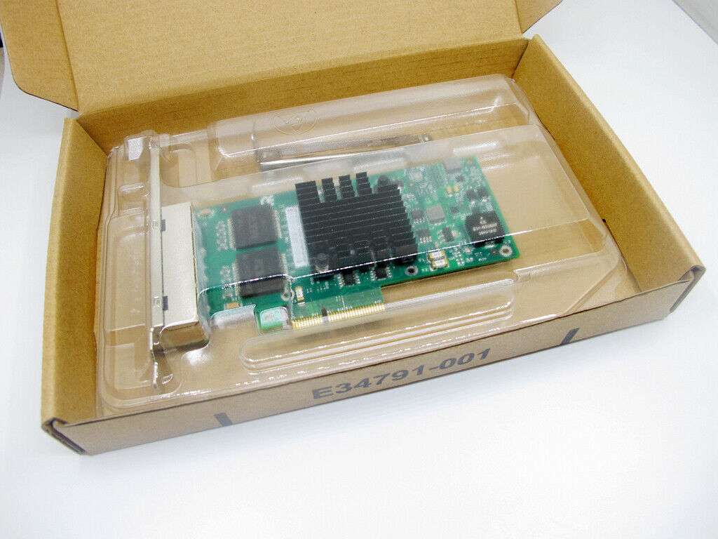 Intel I350-T4V2 I350-T4 PCI-E Quad Port RJ45 Gigabit Server Adapter OEM