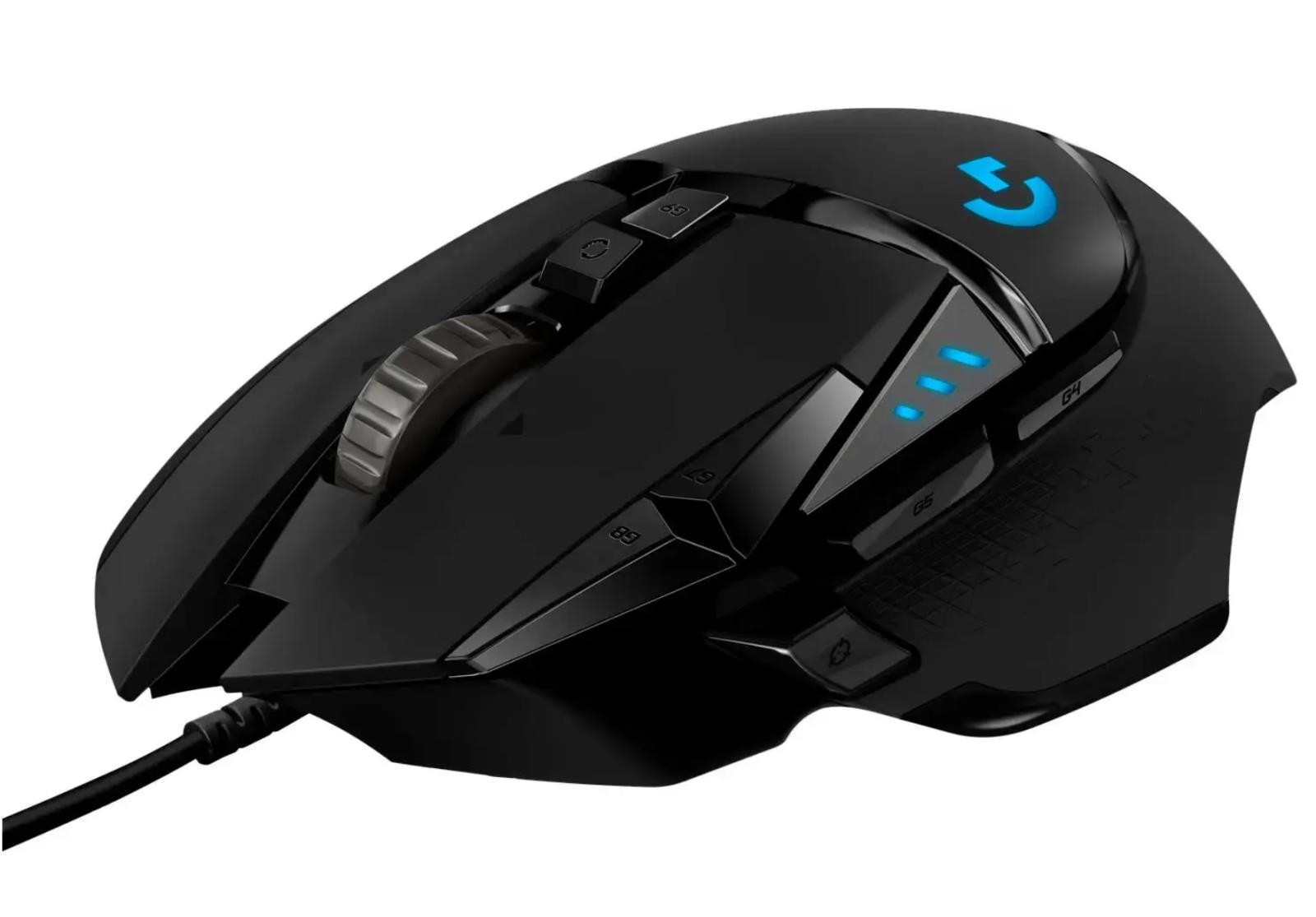 Logitech G502 HERO Wired Gaming Mouse - Black (3EA)