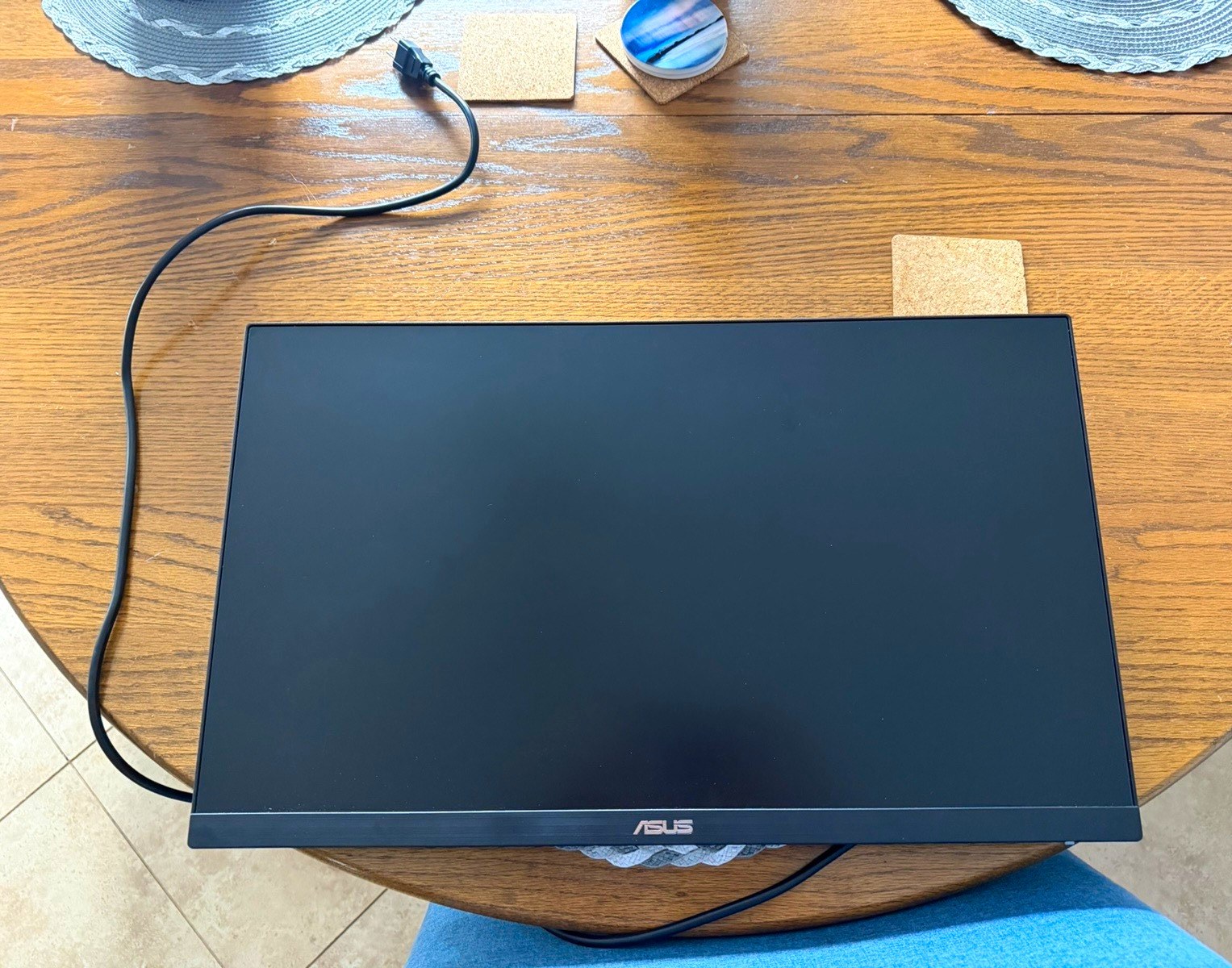 ASUS 23-24.9 in Flat Screen Monitor, 16:9 Aspect Ratio, Black