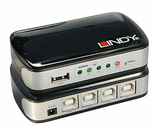LINDY - Connection perfection - AutoSwitch USB 2.0