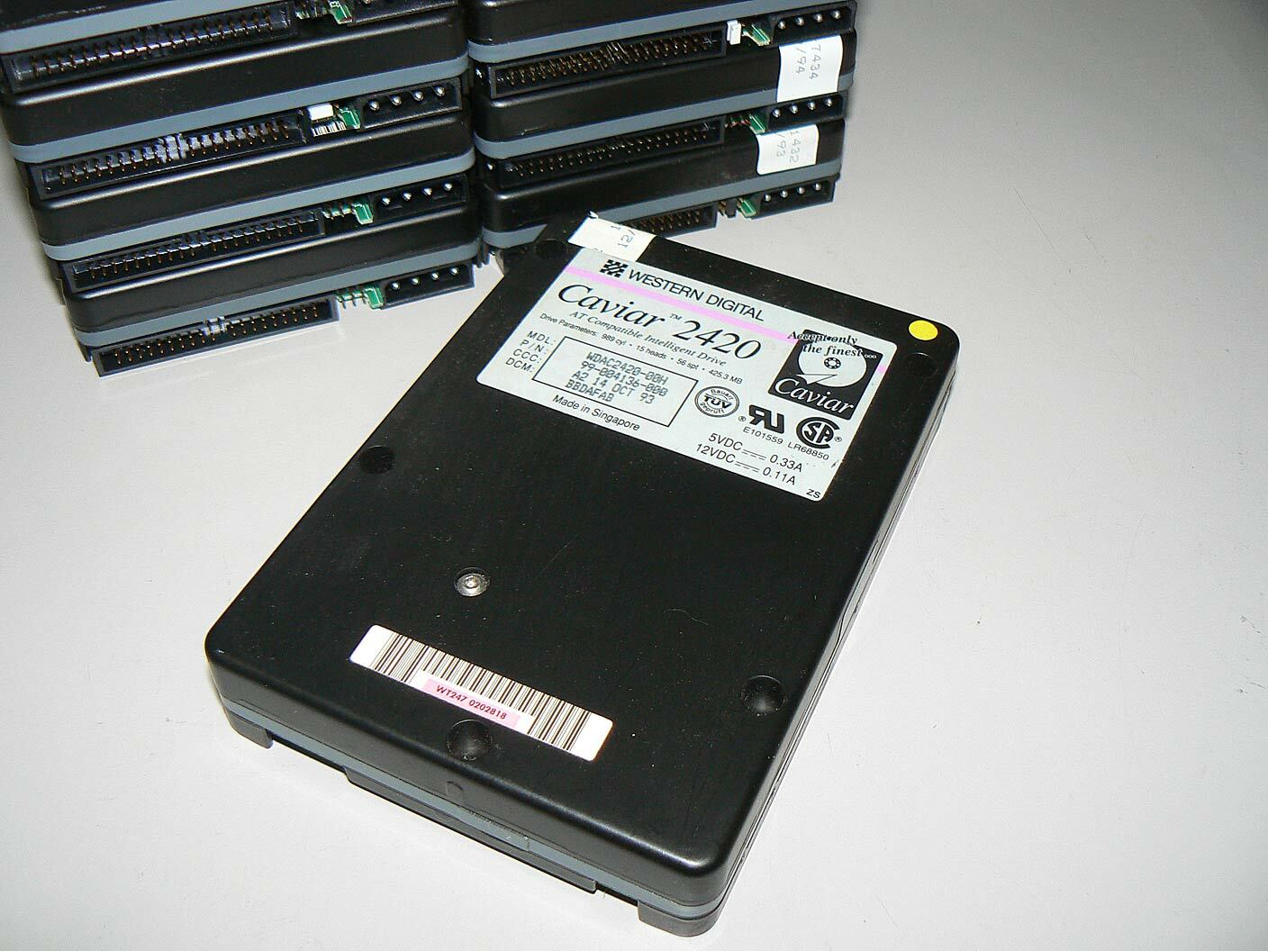 Western Digital Legacy IDE Hard Drive (Not SATA) - WDAC WDAC2420 - ((Tested))