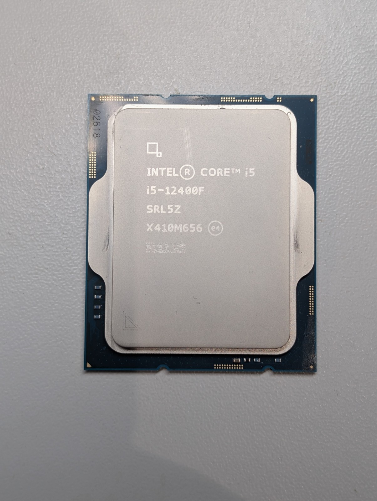 Intel Core I5 12400F CPU FOR PARTS As-Is