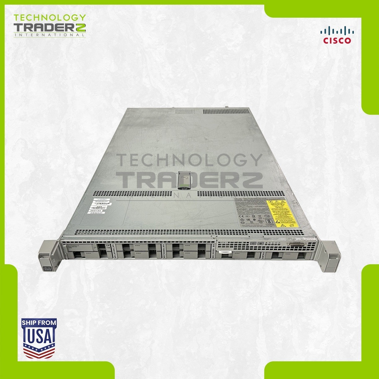 Cisco 5520 8x SFF CTO Wireless Controller AIR-CT5520-K9 V01 W/ 2x 341-0591-04