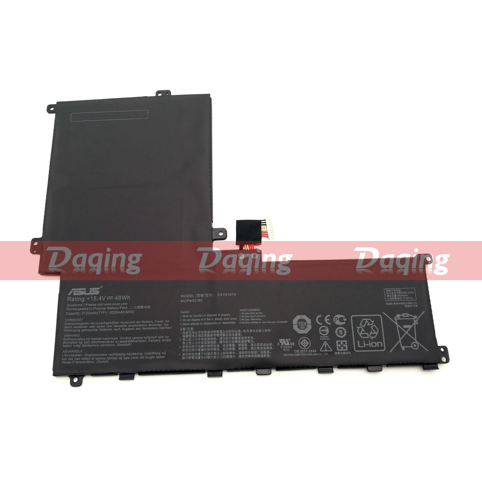 New Original C41N1619 OEM Battery for Asus Pro B9440UA B9440UA7200 B9440UA7500