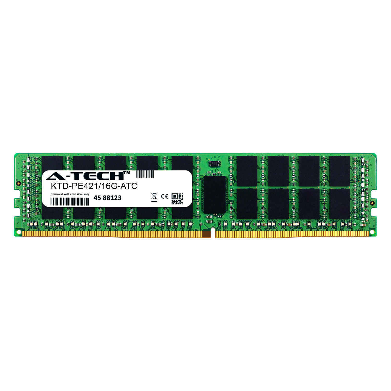16GB DDR4 PC4-17000R RDIMM (Kingston KTD-PE421/16G Equivalent) Server Memory RAM