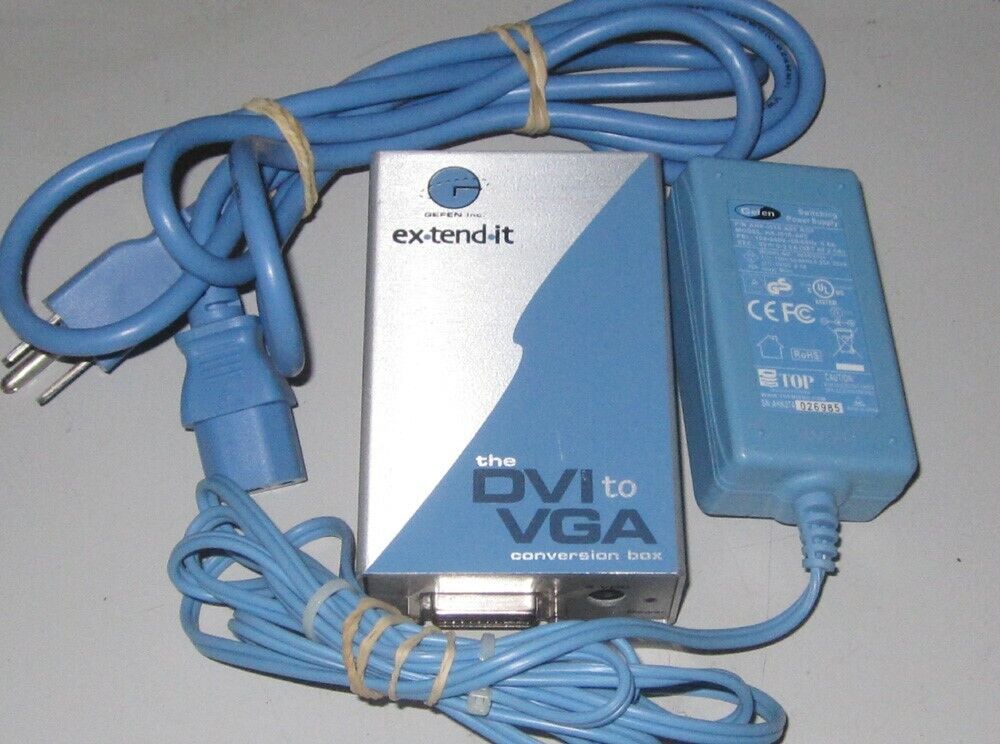 Gefen ex-tend-it The DVI to VGA Conversion Box with Power Supply