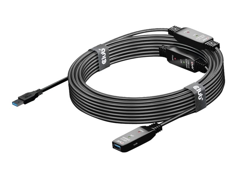 Club 3D USB 3.2A Extension Cable Digital/Data Cable 15m USB 3.0 CE CAC-1406