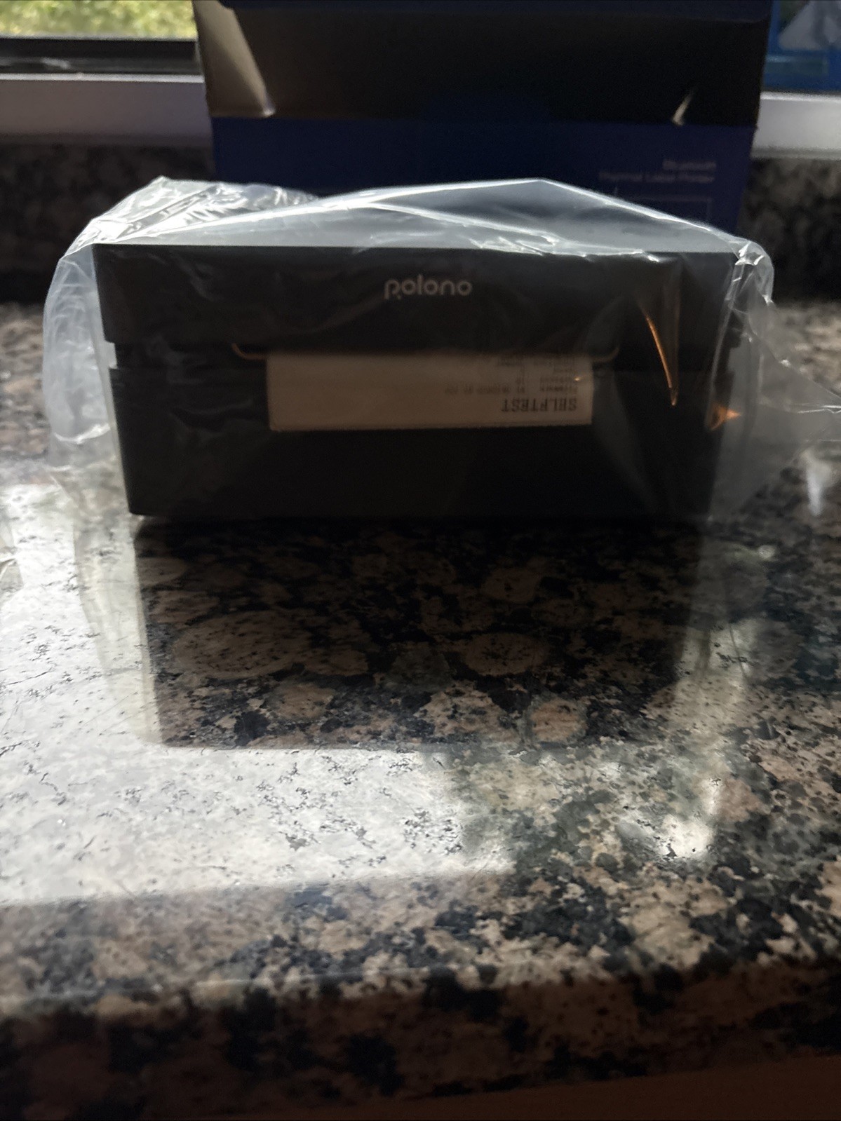 Polono PL80E Thermal Label Printer, Gray, USB/Bluetooth, New in Box + Cables