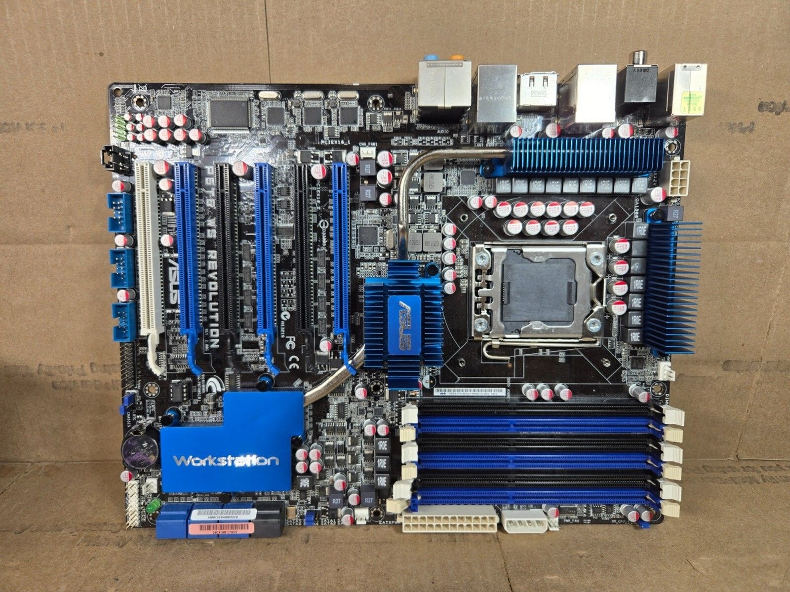 Used Asus P6T6 WS Revolution X58 Motherboard USED-UNTESTED