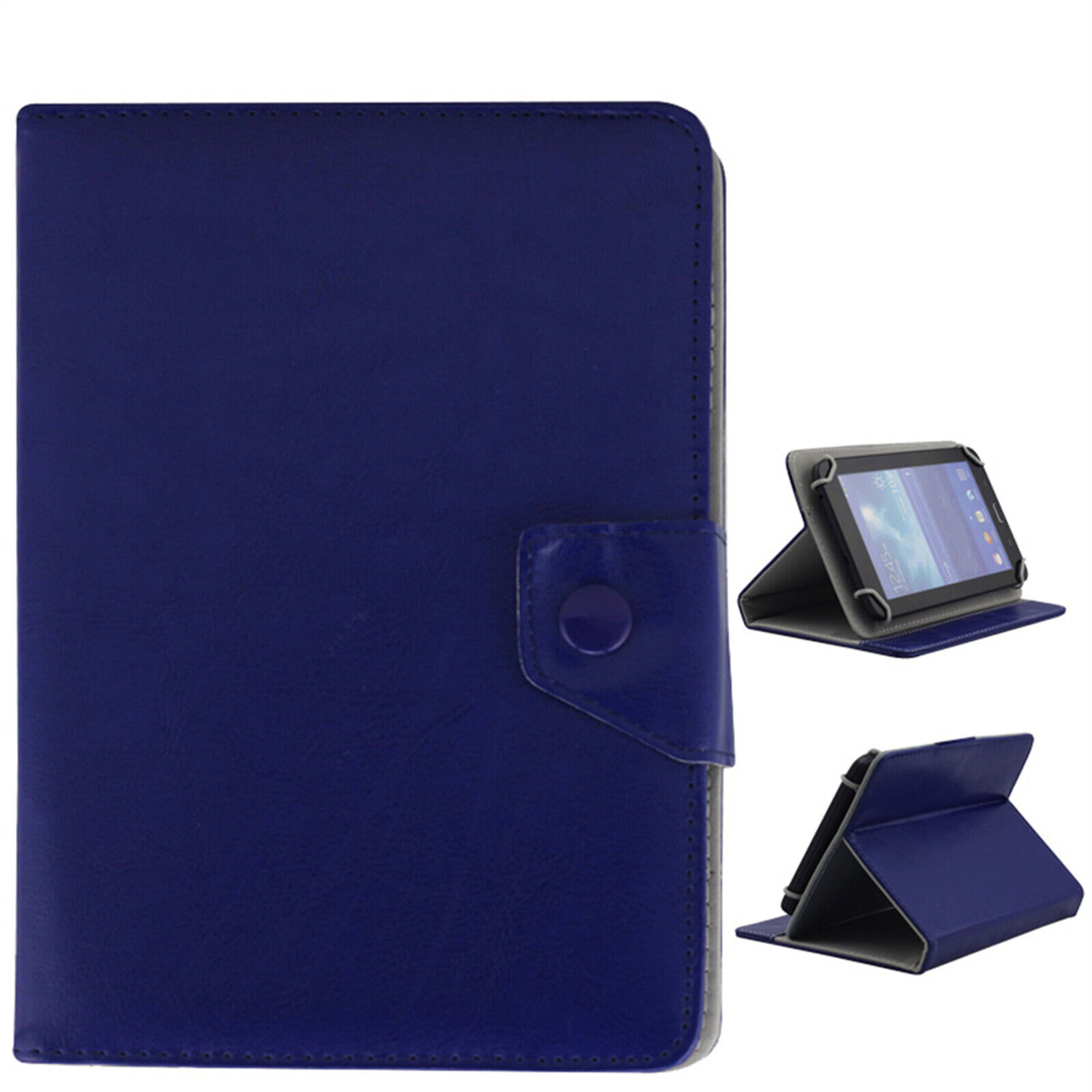 Universal Case for 7-12 Inch Tablet Folio Leather Book Style Protective Cover