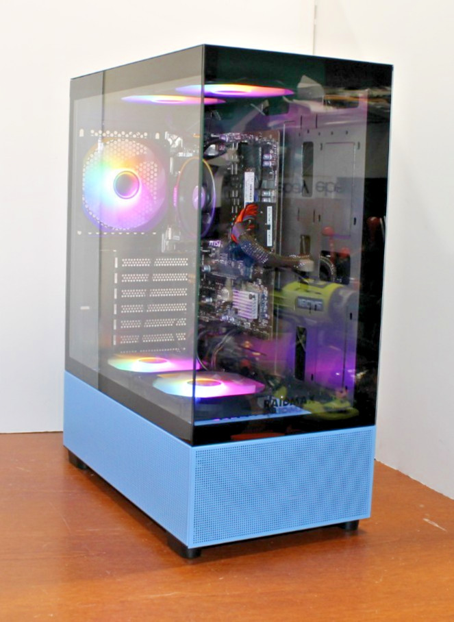 Gaming PC Desktop Computer 12 Core Ryzen 5 2400GE 3.8GHz 500GB SSD 16GB WIN 11