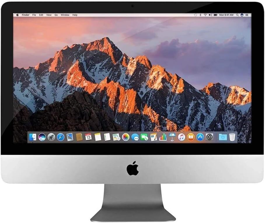 Apple iMac 21.5" Core i5-5250U 1.6GHz 8GB RAM 1TB HDD, MK142LL/A, Very Good