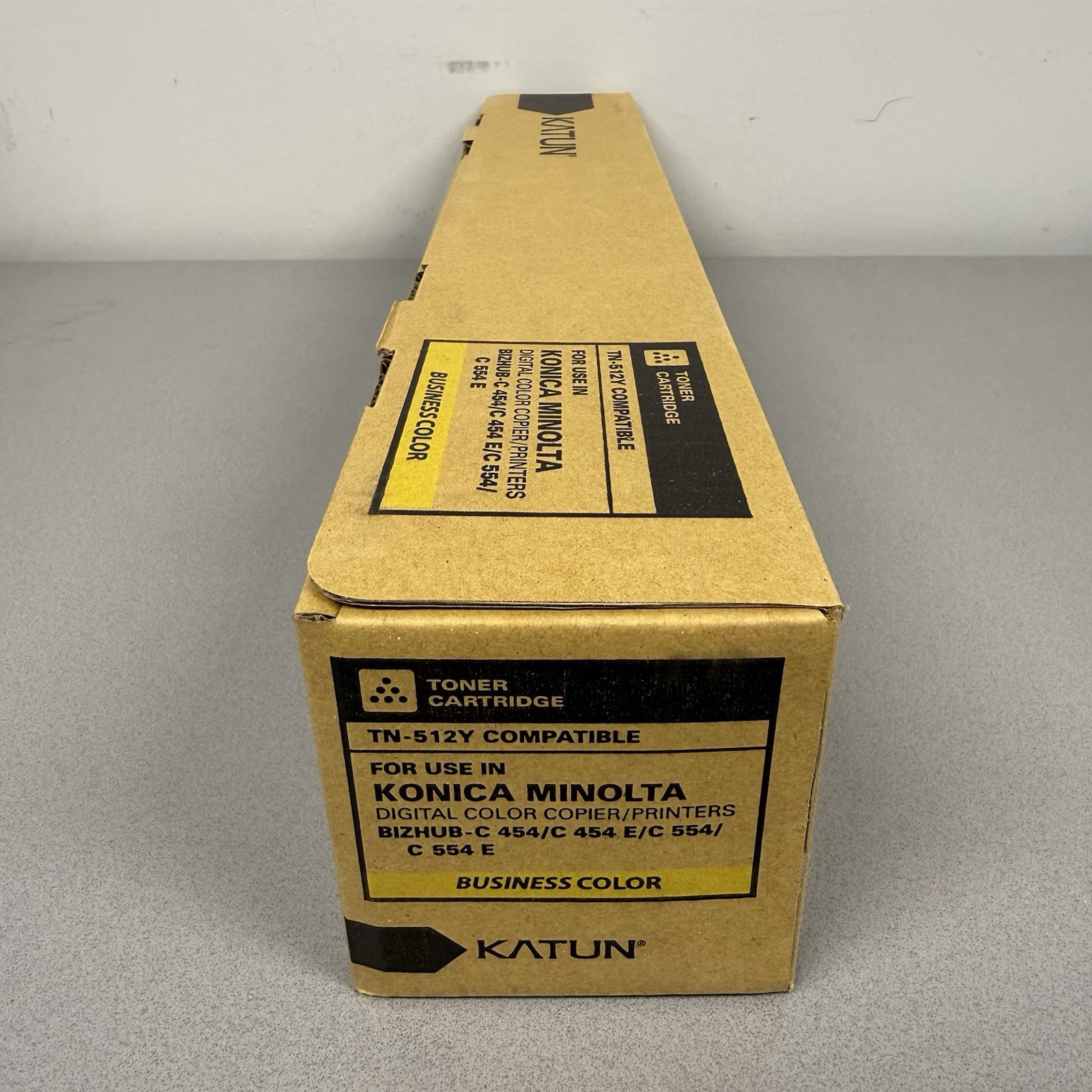 Konica TN512 TN-512 Compatible Yellow Toner Cartridge A33K232 for C454 C554