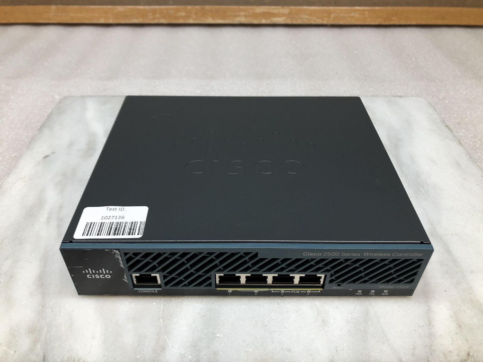 Cisco 2500 Series AIR-CT2504-K9 V01 Wireless LAN Controllers --TESTED and RESET