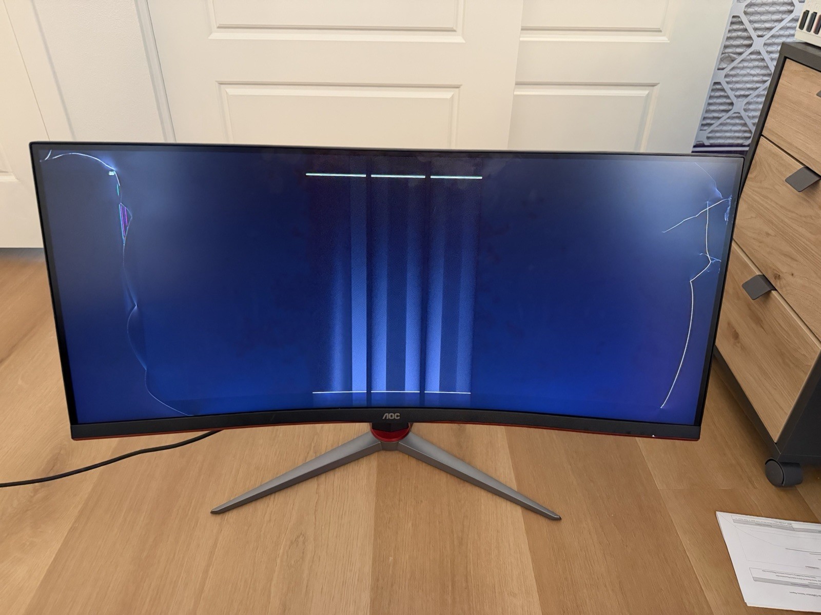 AOC G2 Series C27G2 - 27" - 165Hz LED Curved FHD FreeSync Gaming Monitor -...