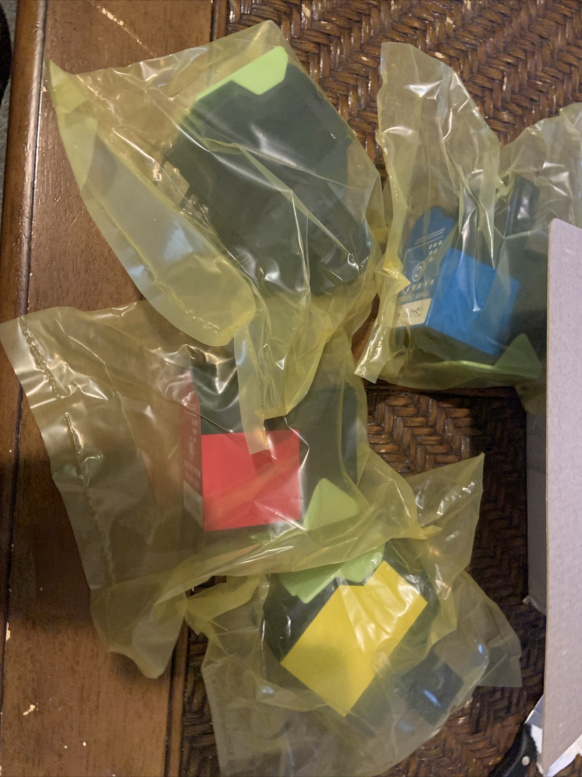 4 Pack Lexmark Cartridges CS421Y, CS421M, CS421C, and CS421BK.