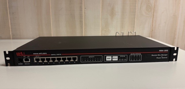 WTI RSM-8R8-2 Remote Site Manager Power Control 8-Port Untested As-Is