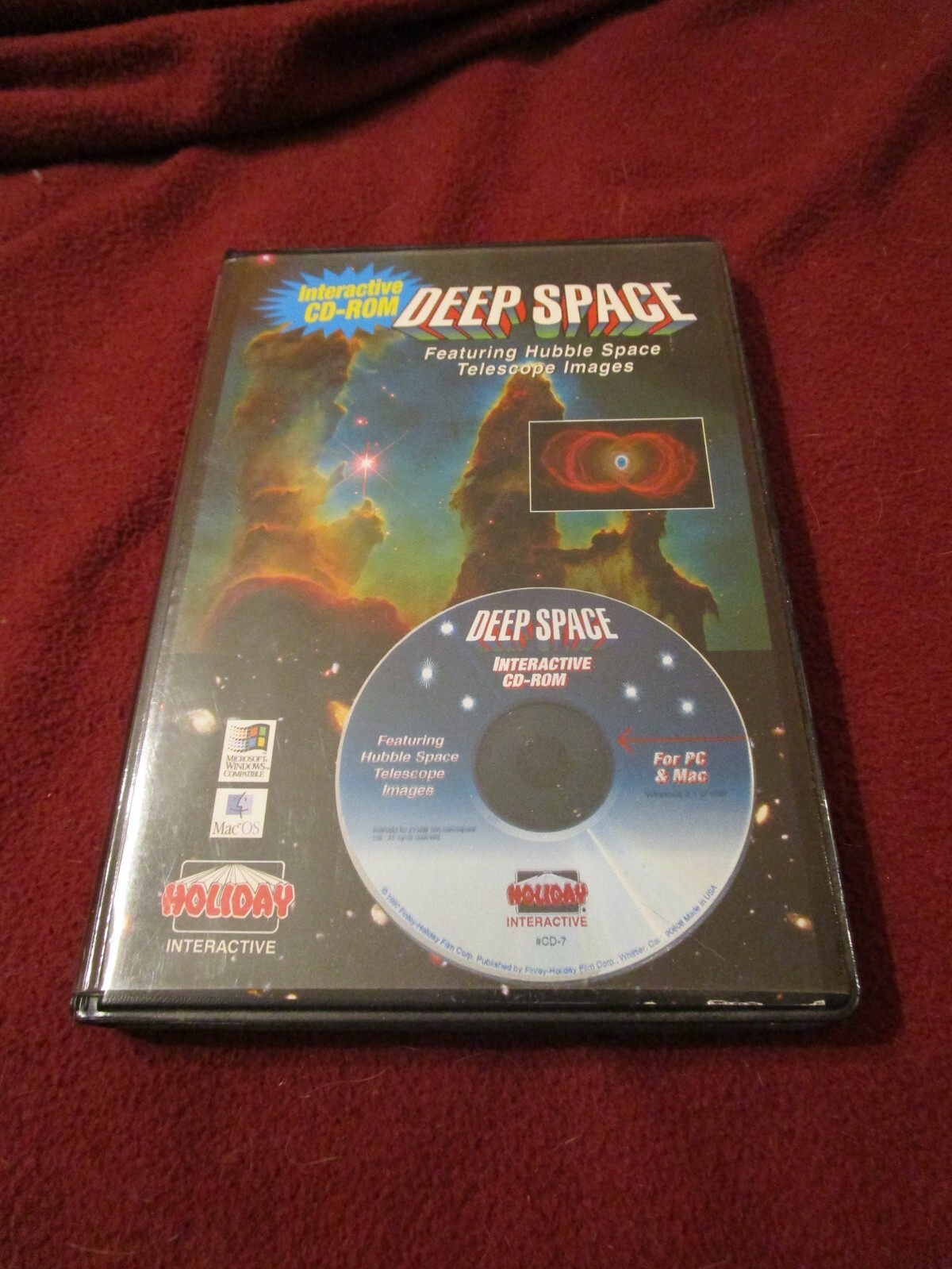 Deep Space 1997 interactive CD-Rom Hubble Space Telescope images Mac& PC 
