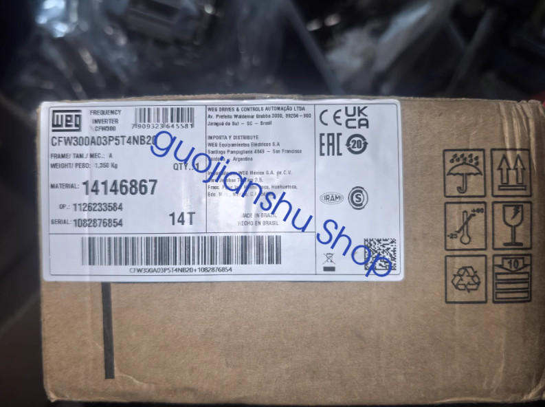 1PCS NEW WEG CFW300A03P5T4NB20 Frequency converter Fast Shipping Via Fedex/DHL