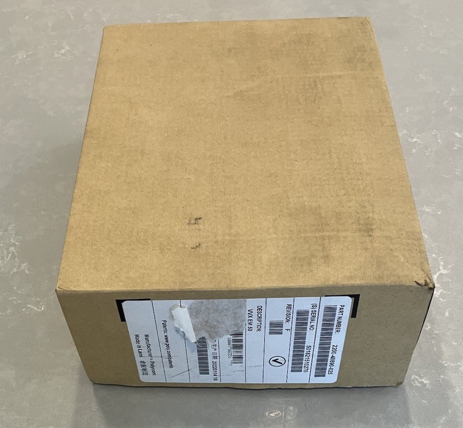 New In Box Polycom VVX EM50 Expansion Module (2200-48890-025)