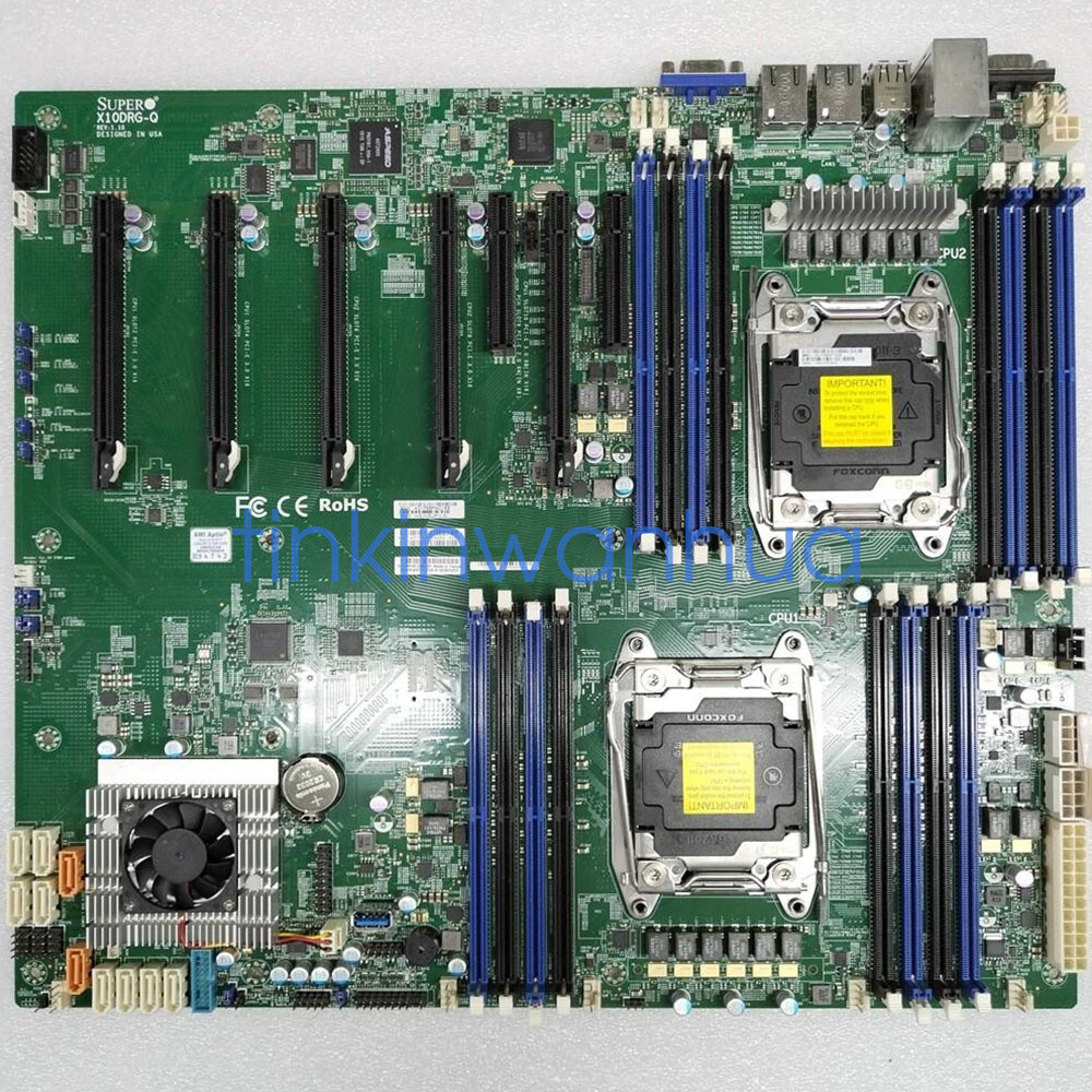 For Supermicro X10DRG-Q Server Motherboard Intel C612 LGA2011 DDR4 Server board
