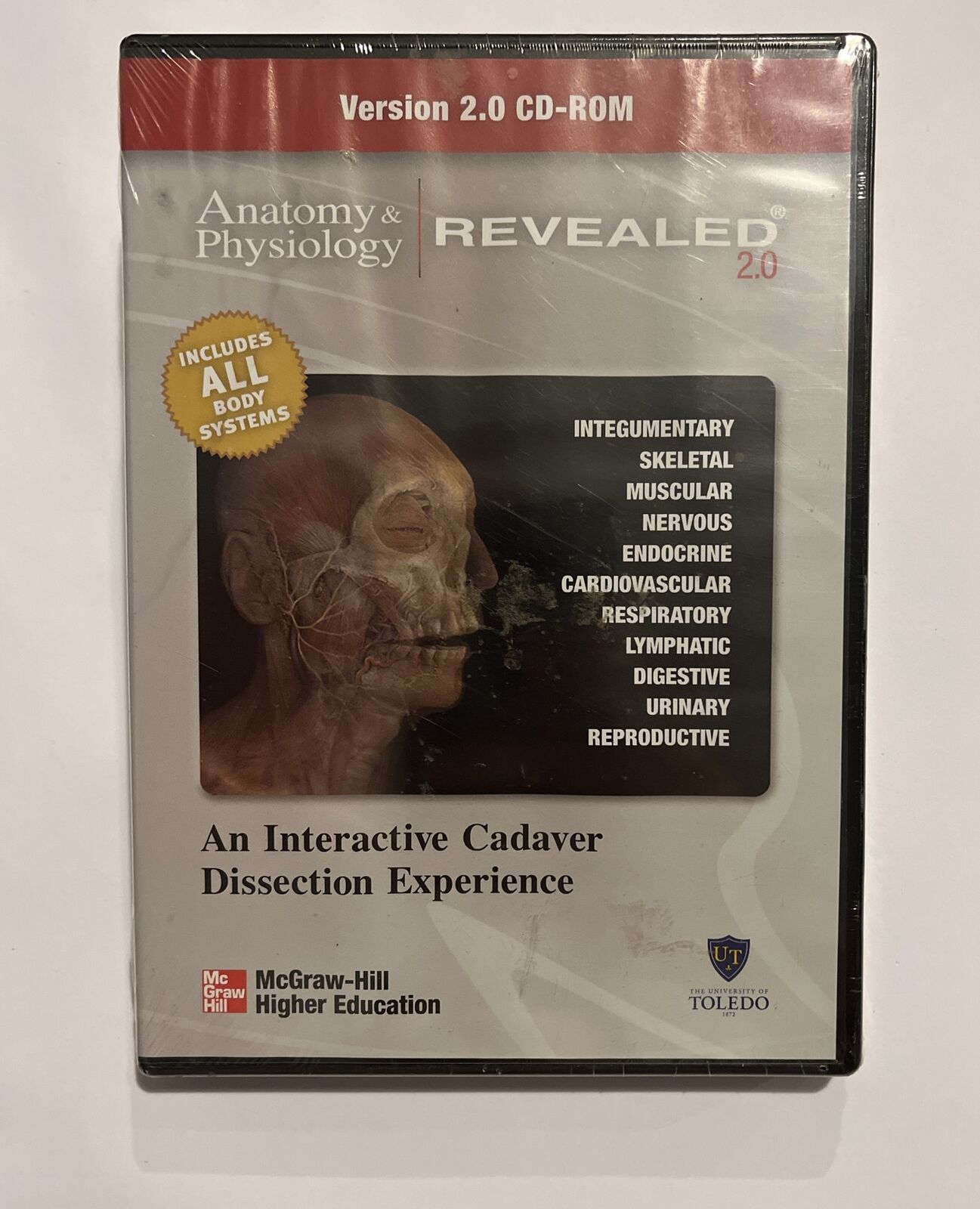 New Sealed Anatomy & Physiology Revealed 2.0 CD-Rom  ISBN: 9780073378077
