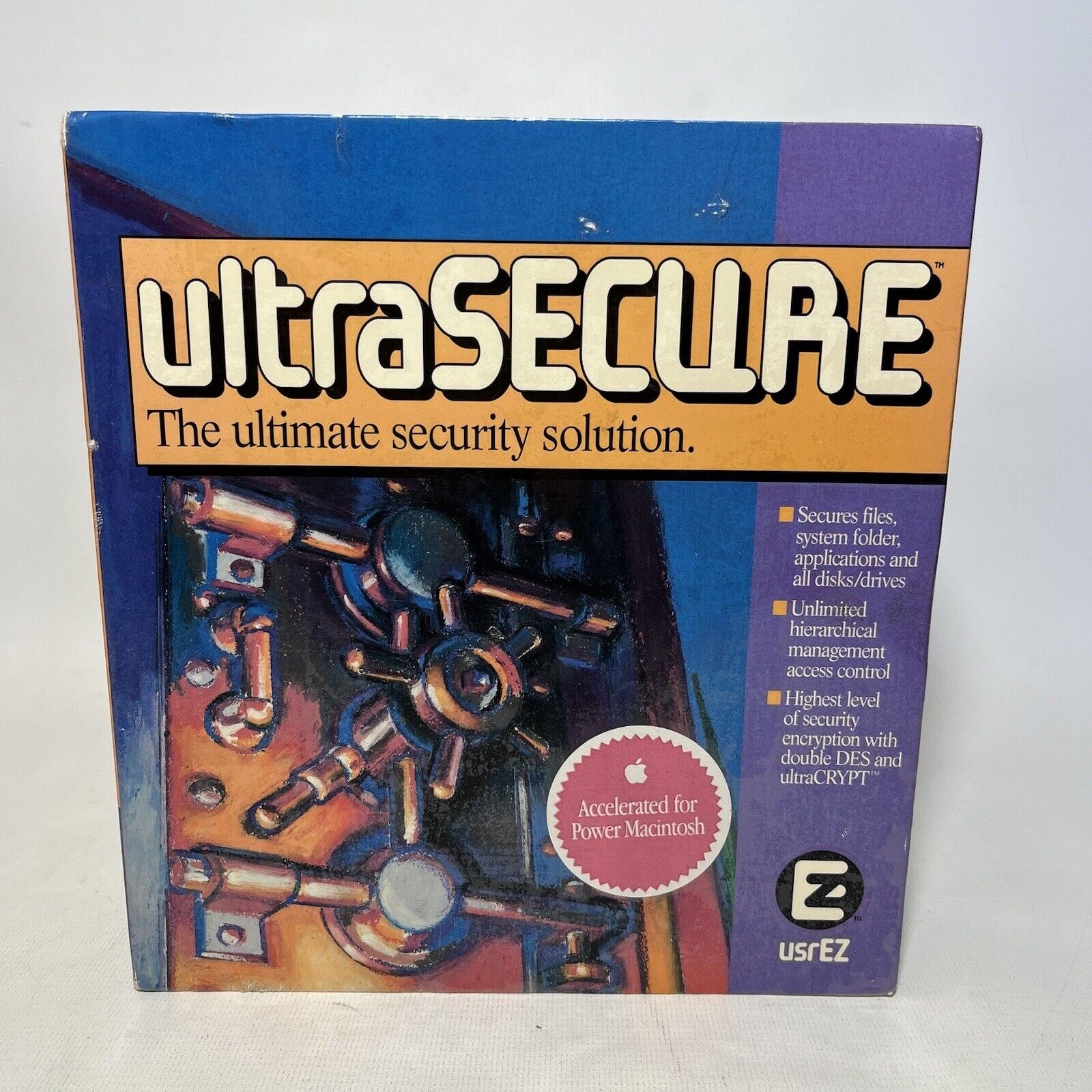 Vintage ultraSECURE Software Ultimate Macintosh Security Solution By usrEZ New