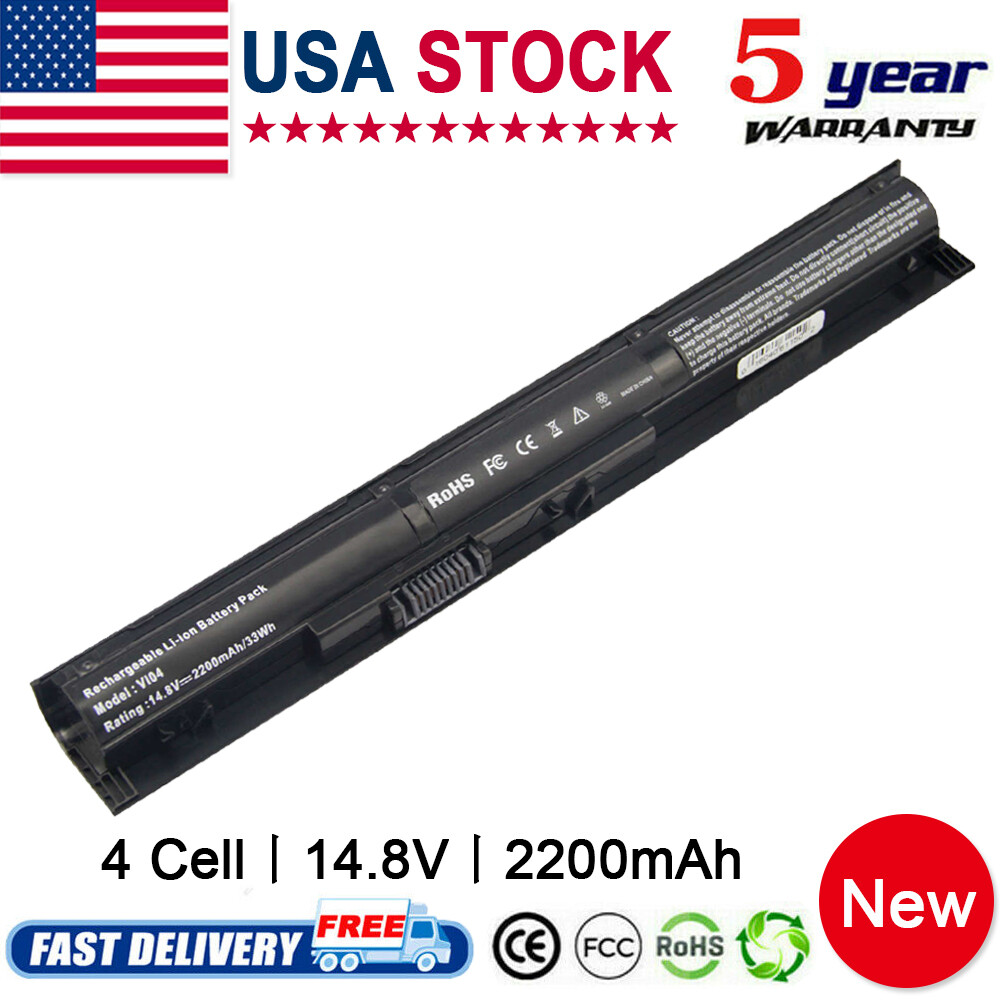 VI04 4 Cell Battery For HP Pavilion 17-F 15-p003ax 756479-421 41CR19/66 J6M89PA