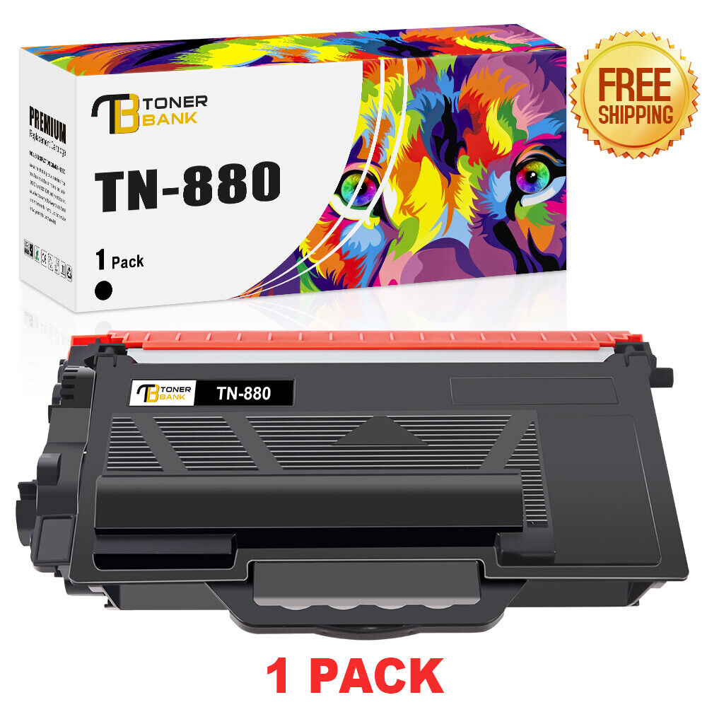 1-6PK High Yield TN-880 Toner Compatible for Brother TN 880 MFC-L6700DW L6750DW