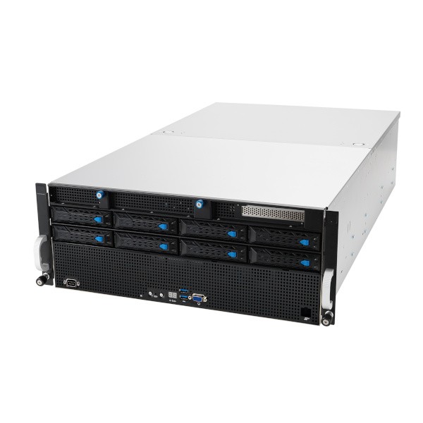 Asus ESC8000A-E11 4U 8x GPU AI Server 2x EPYC 7663 112-Core 2.0GHz 256GB RAM