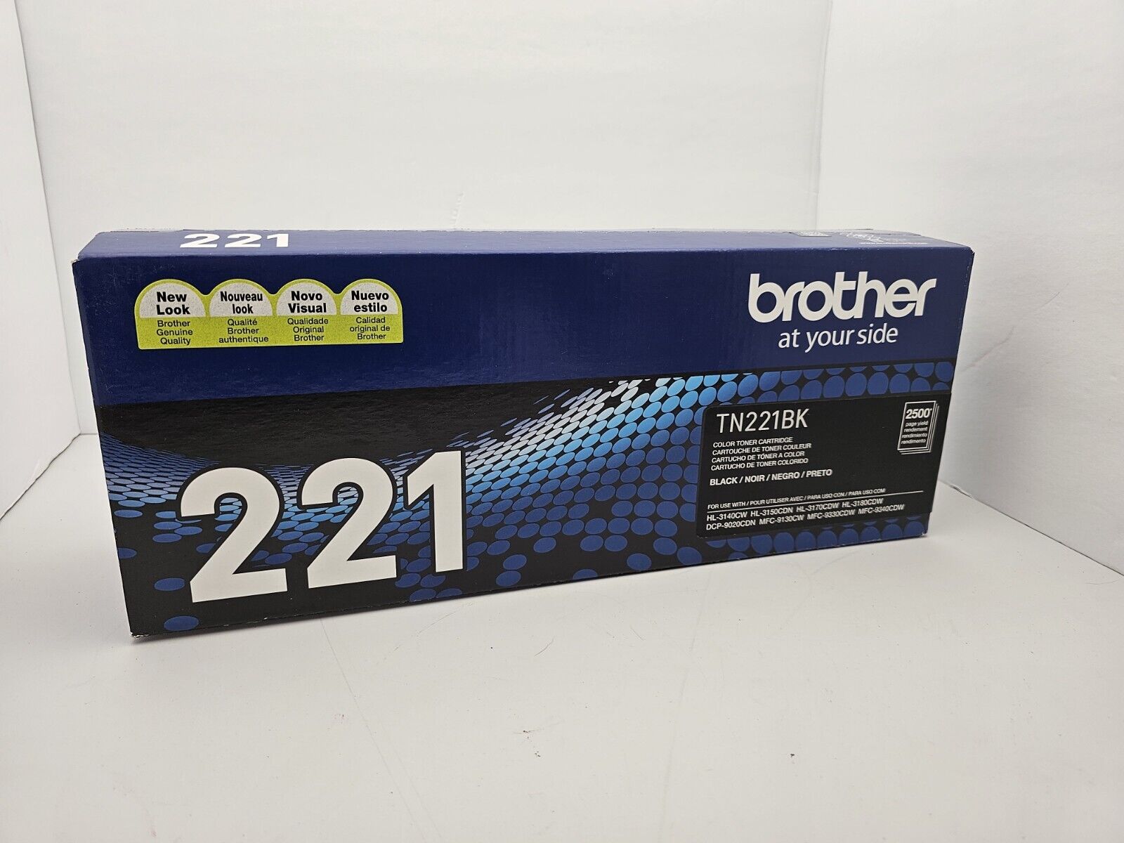 Brother Genuine Standard Yiel Toner Cartridge TN221BK. Black Toner 