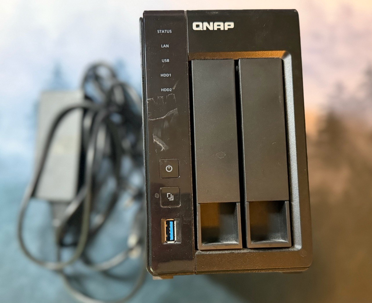 QNAP TS-251+ 4TB Storage 2-Bay NAS - w/ AC ADAPTER