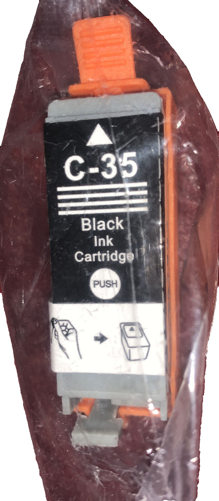1 Ink Cartridge Replacement for C-35 Black