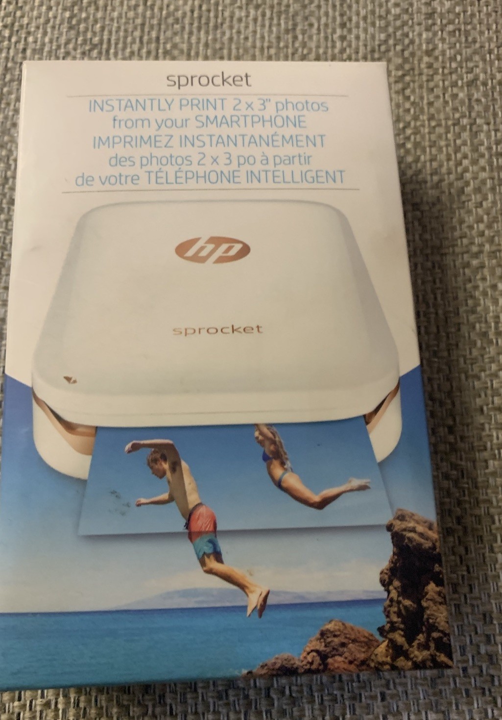 HP Sprocket 100 Mobile Photo Printer Bluetooth Portable Color - New In Box