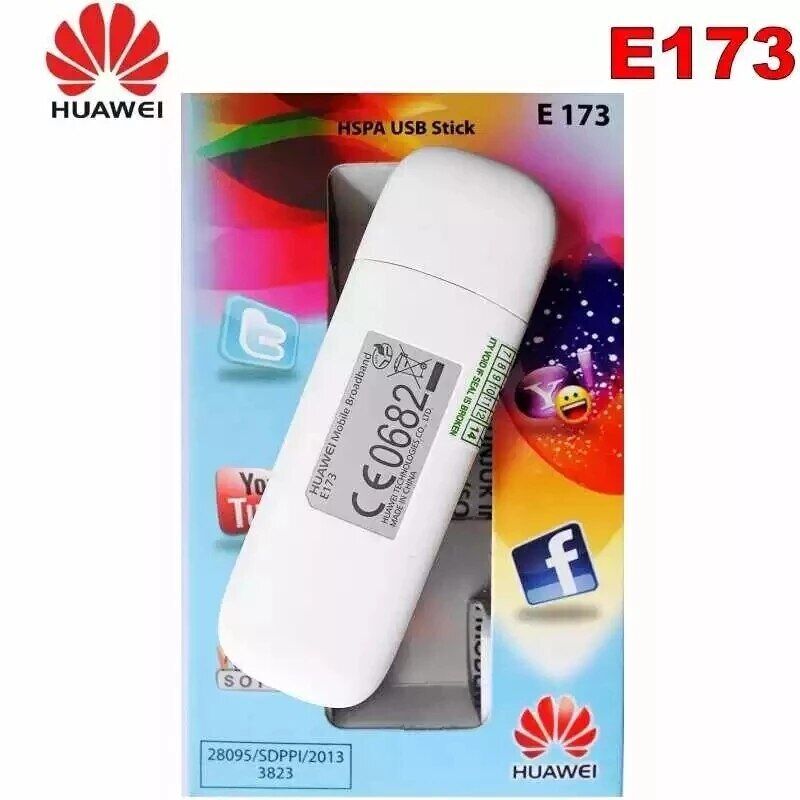 Huawei E173 USB 3G Modem Wifi Router Dongle with Sim Card Slot Original Unlocked