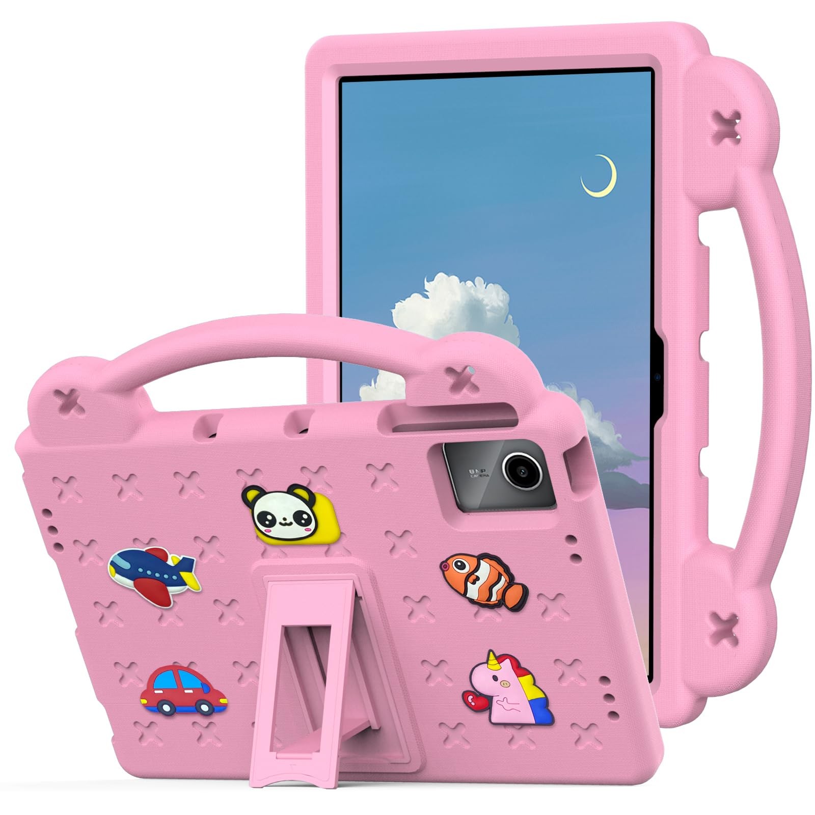 YRH for Lenovo Idea Tab 11 Case 2025 (TB336FU), EVA Kids 11'', Pink