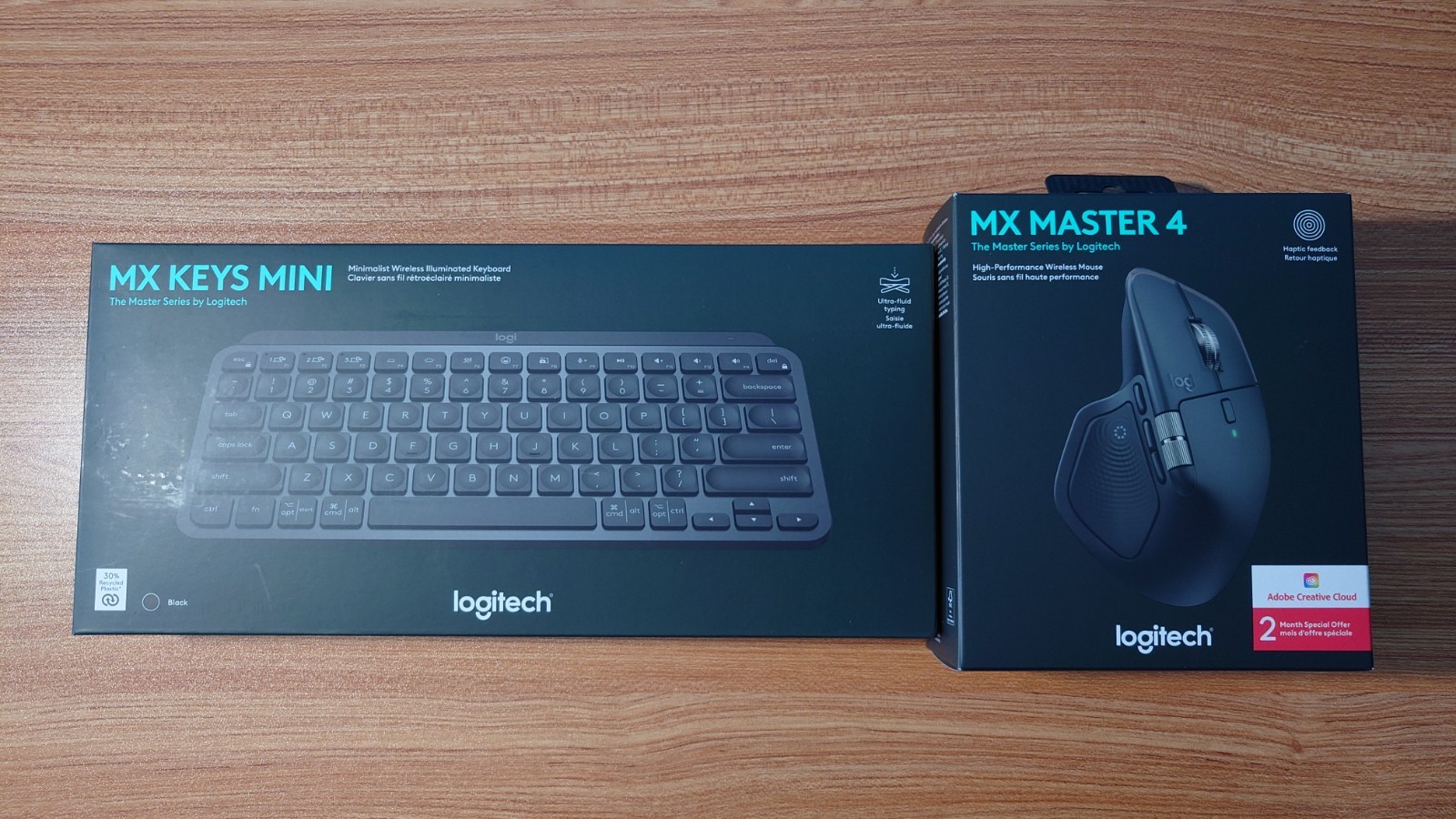 Logitech MX Keys Mini & MX Master 4 (Black)